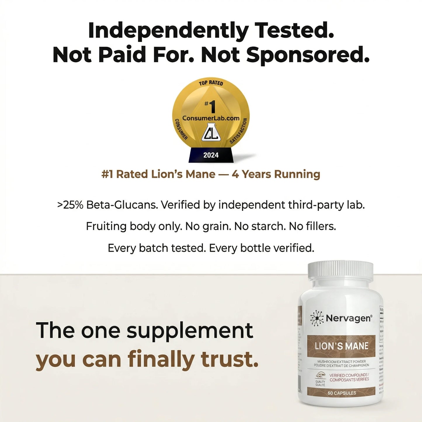 Nervagen® Lion's Mane Capsules