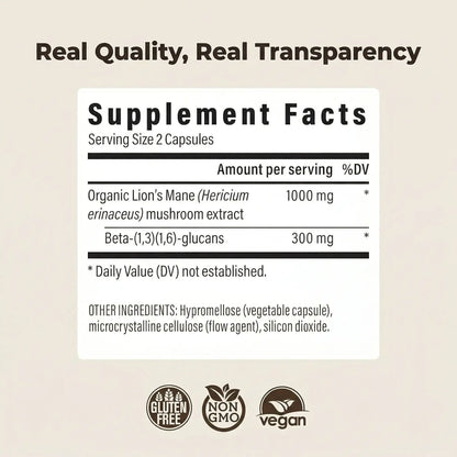 Nervagen® Lion's Mane Capsules